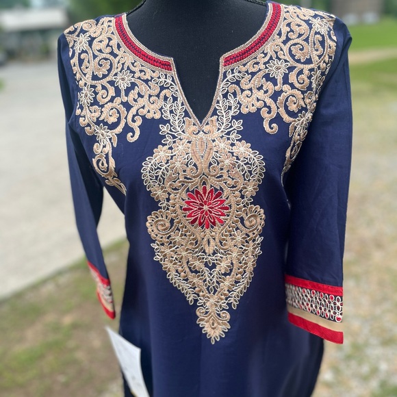 Authentic Indian Ethnic fashion dress 3 pieces UTSAW Fashion Size 38 Bust Medium - Picture 2 of 16